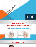 3era Clase Patología de Los Senos Paranasales