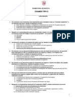 Examen Tipo C Bioetica Usmp I5 Noviembre 2019