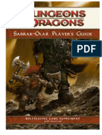 Sabrak-Olar Player's Guide