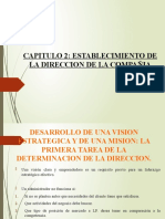 TEMA 2Capitulo 2, Establecimiento De La Direccion D e La Compañia CMV.pptx
