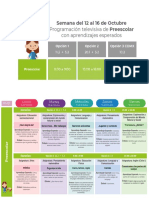 Aprendizajes Esperados PREESCOLAR Semana 8-1