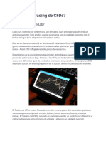 ¿Qué Es El Trading de CFDs PDF