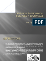 Derechos económicos y culturales