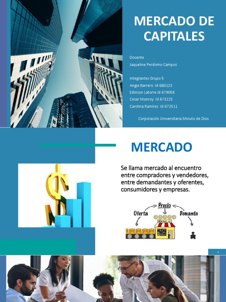 Introducción al Mercado de Capitales | PDF | Bolsa | Bolsa de Valores