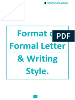 Format of Formal Letter & Writing Style.: Useful Links