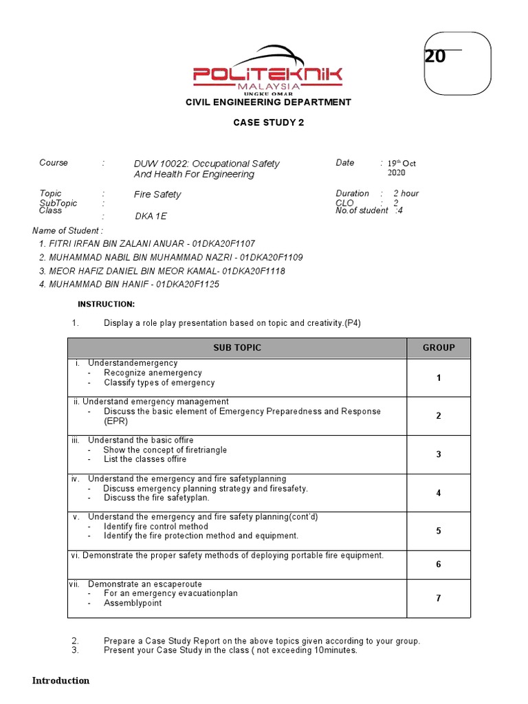 Engineering Fire Safety Guide | PDF | Fires | Firefighting