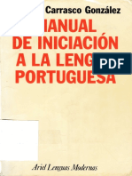 Manual de Iniciación A La Lengua Portuguesa (PDFDrive) PDF