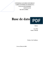 Base de Datos