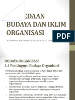 TM6 Perbedaan Budaya Dan Iklim Organisasi