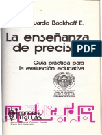 La Enseñanza de Precisión - Eduardo Backhoff PDF