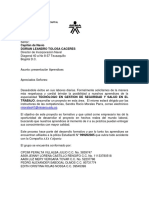 Carta empresa proyecto GRUPO 5