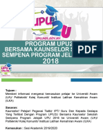 Slides Upu Kepada Kaunselor Sesi Akademik 2018