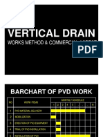 Vertical Drain: Works Method & Commercial Aspect