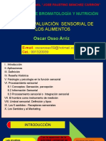 Evaluacion Sensorial de Los Alimentos