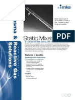 Static Mixer: A Contactor For Dissolving Ozone Gas in Fluids