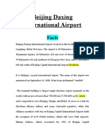 Beijing Daxing International Airport: Facts