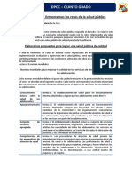 DPCC - 5TO - Enfrentamos Los Retos de La Salud Pública