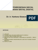 Sistem Pemrosesan Sinyal Pak Hartono