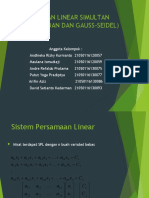 Kelompok 3 Persamaan Simultan (Gauss Jordan _ Gauss-Seidel)(1)