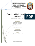 GRUPO A7 - Qué Es Calidad y Gestión de Calidad - Enfocado en La ISO 9000