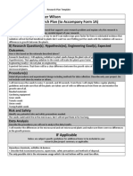 Student Name(s) : Parker Wilson Research Plan (To Accompany Form 1A)