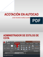 4 - Acotación en Autocad