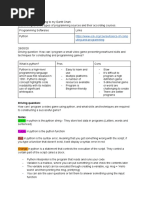 Python Research