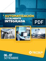 Seminario Automatización Totalmente Integrada - 06 y 07 de Setiembre