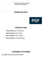 Kazakh Uni Biomolecules Lesson