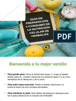 Guia de Preparacion Productos Herbalife PDF