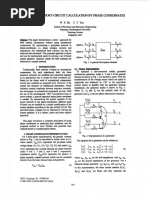 Unbalanced Shortcircuit Calculation by Phase Coordinates