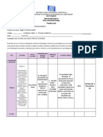 Planificación - AV - Inglés - Inst OCTUBRE 6 DE 2020