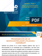 Unidad 2 - Paso 3 - Diseñar La Automatizacion Mediante Microprosesadores - Diego Amaris