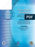 Fusion Center Guidelines