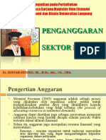 Materi Kuliah Pasca Penganggaran Sektor Publik