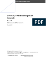 Product Portfolio Management Template: User Guide