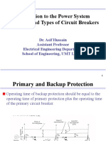 Introduction To The Power System Protection and Types of Circuit Breakers