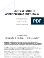 Etnografie, Etnologie, Antropologie