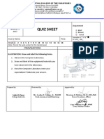 Quiz Sheet: Items/Questions Answer Key