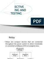 Protective Relaying and Testing