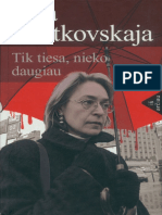 Ana Politkovskaja - Tik Tiesa Nieko Daugiau 2012 LT PDF
