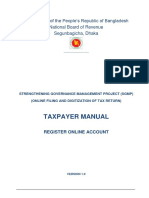 Taxpayer Manual: Government of The People's Republic of Bangladesh National Board of Revenue Segunbagicha, Dhaka