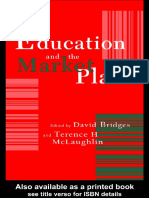 1994 - B - education and the marketplace