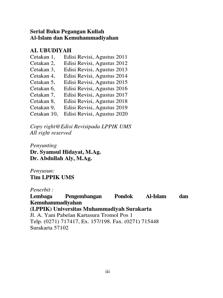 Buku Paket Ubudiyah Pdf Pdf
