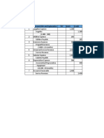 No Account Title and Explanation Ref Debit Credit