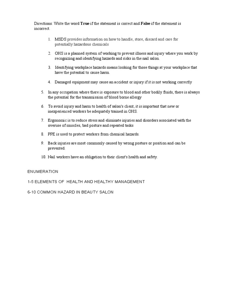 Provides Information On How To Handle, Store, Discard and Care For