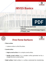 CURVES Basics: Prof. Janakarajan Ramkumar Professor Department of Mechanical & Design Program IIT Kanpur, India
