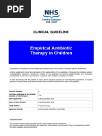 Pediatric Antibiotic Guidelines | PDF | Meningitis | Methicillin ...