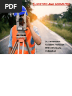 Unit I Surveying and Geomatics