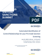 ACSS Virtual Sanctions Summit.2020July23 Identifying Control Relationships For Your Pre-Trade Sanction Screening PDF